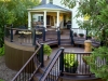 Custom Curved Deck with Trex Railing- New London, Pa