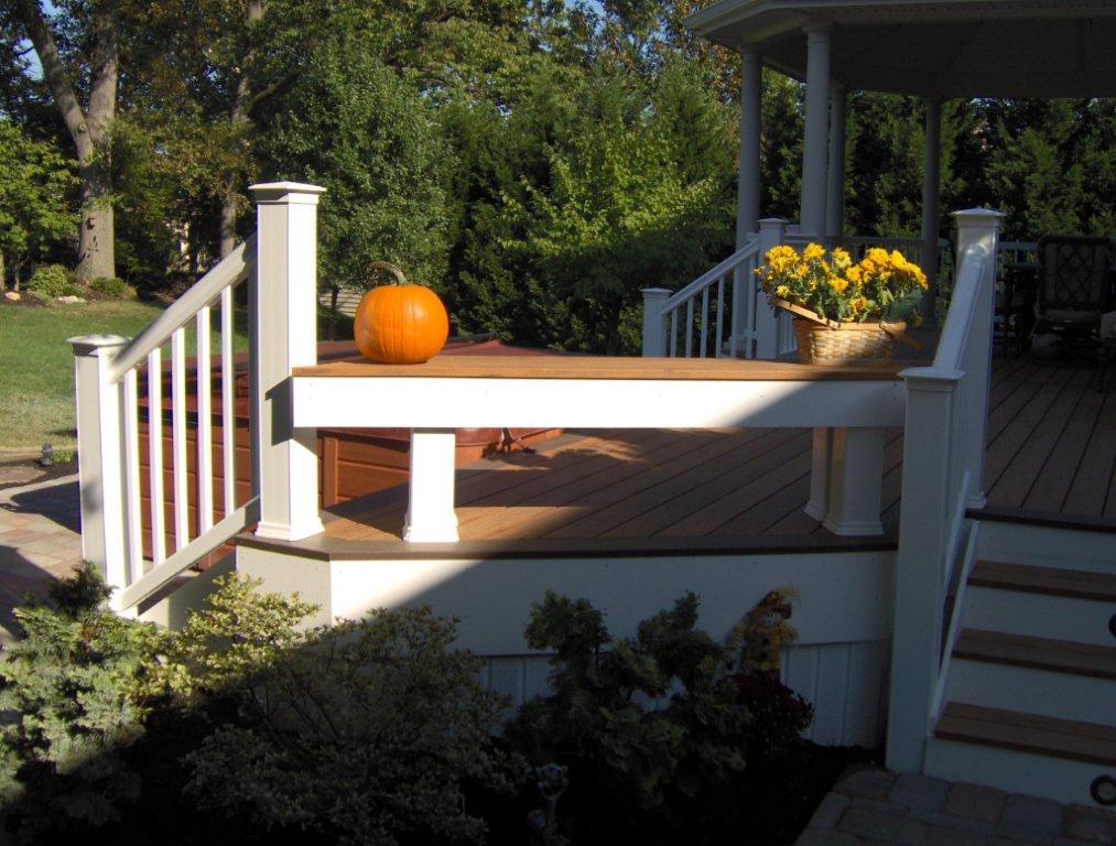 Custom Built In Benches for Patios- Amazing Deck