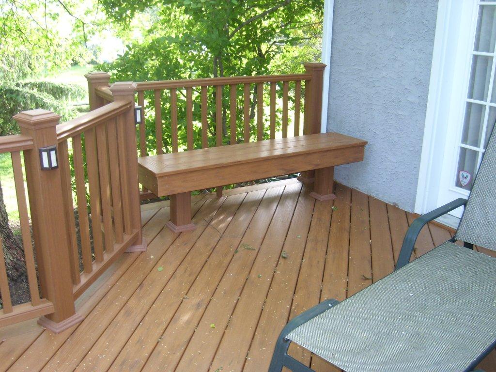 Custom Decks with Built In Benches Design- Amazing Deck