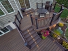 Trex Decking Design with Black Railing- New Hope, Pa