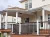 Custom Curved Deck with Roof- Amazing Deck