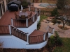 Round Deck Steps and Railing Ideas- Amazing Deck