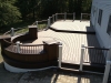 Aerial View of Curved Deck Designs- Amazing Deck