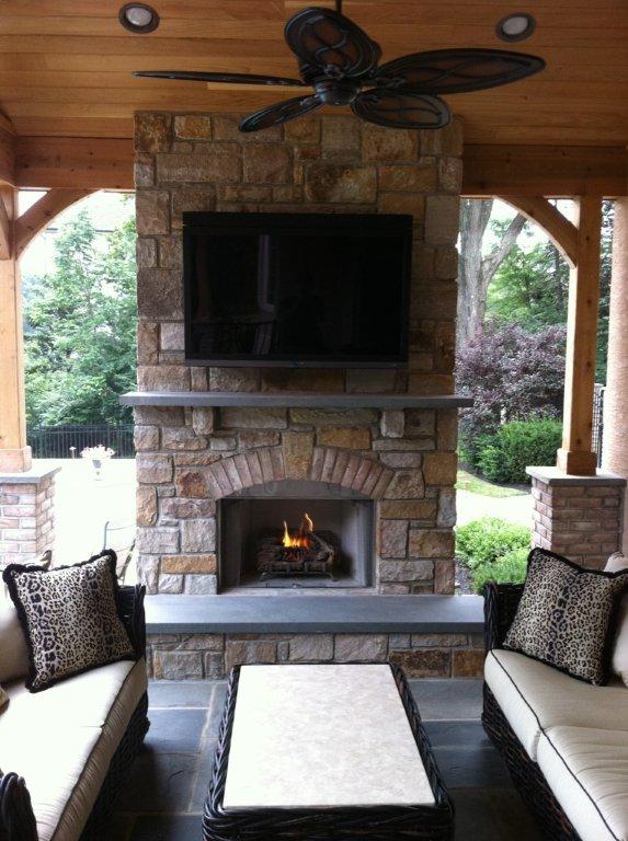 Patio and Deck Fireplace Designs Fireplaces for Decks Amazing Decks