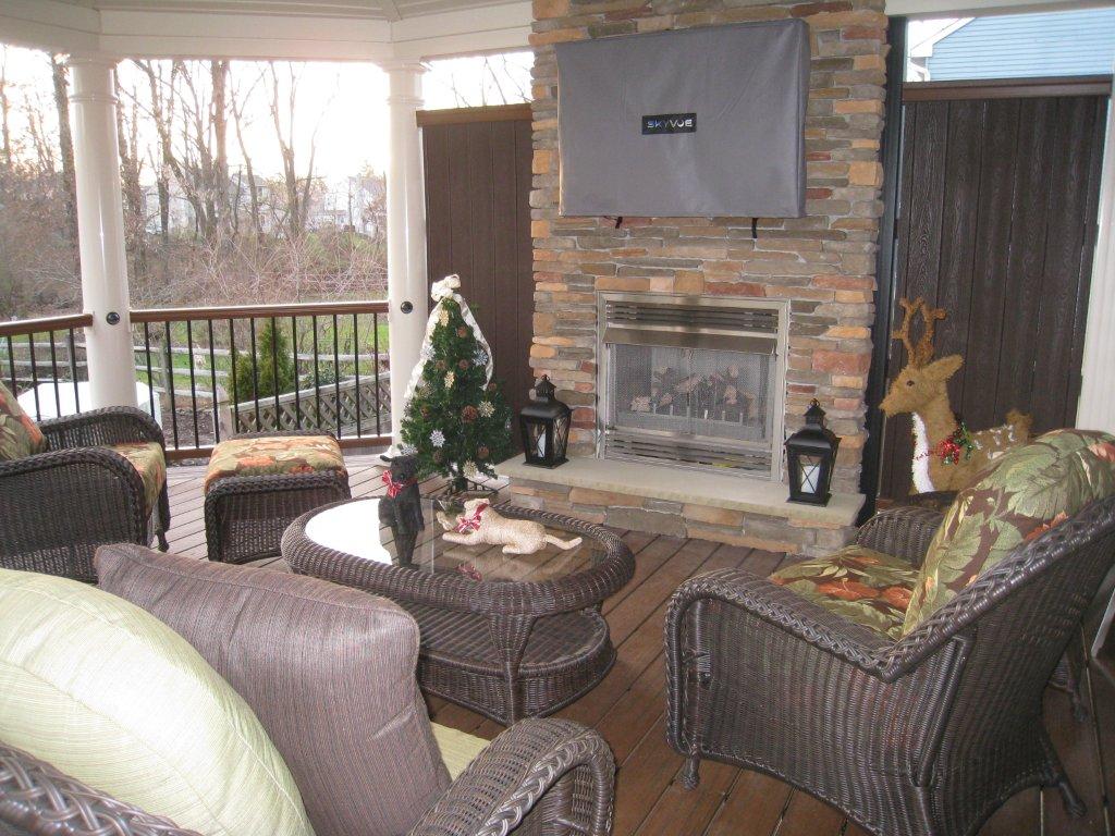 Outdoor Deck Fireplace Designs Fireplace Guide By Linda