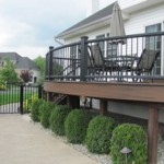 Custom Curved Deck with Trex Decking- Deck Builders in Pa and NJ- Amazing Decks