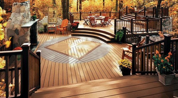 outdoor deck living room