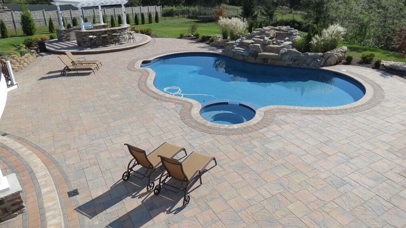 Benefits Of Paver Stones For Pool Deck And Patios Designs Amazing Decks