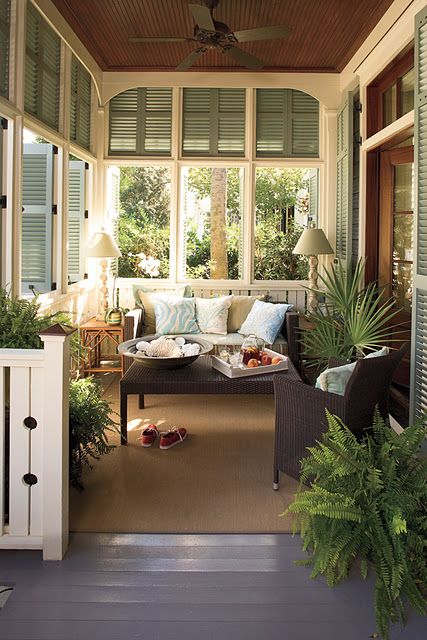 Window Treatment Ideas for Screened In Porches- Amazing Deck