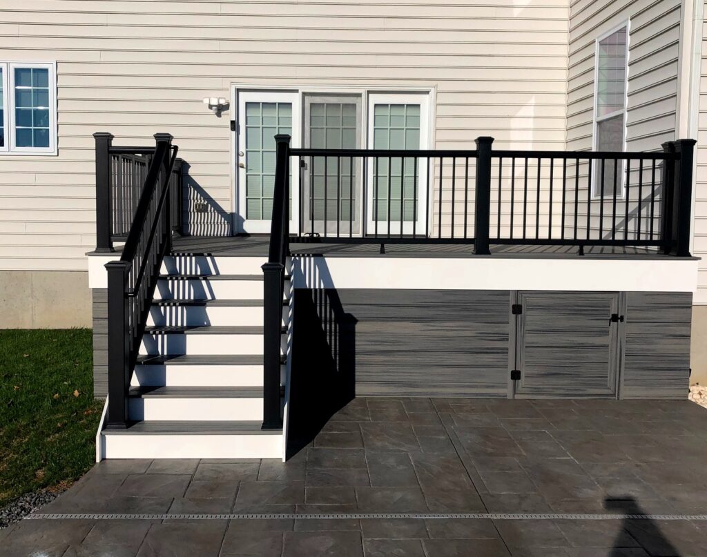 Deck in Pipersville, Bucks County, PA
